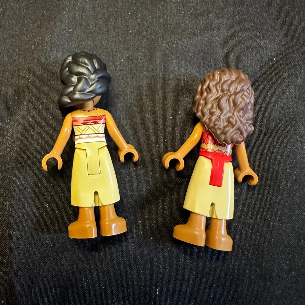 LEGO Disney Moana Mini Doll Figures Lot of 2 Princess Friends Style Minifigures